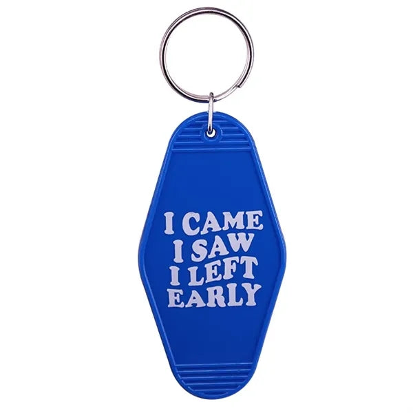 Retro Vintage Motel Keychain