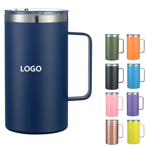 24 oz Vacuum Insulated Stainless Steel Travel Tumbler
