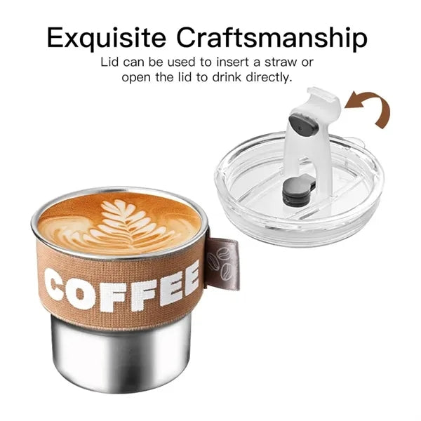 Insulated Coffee Cup with Lid