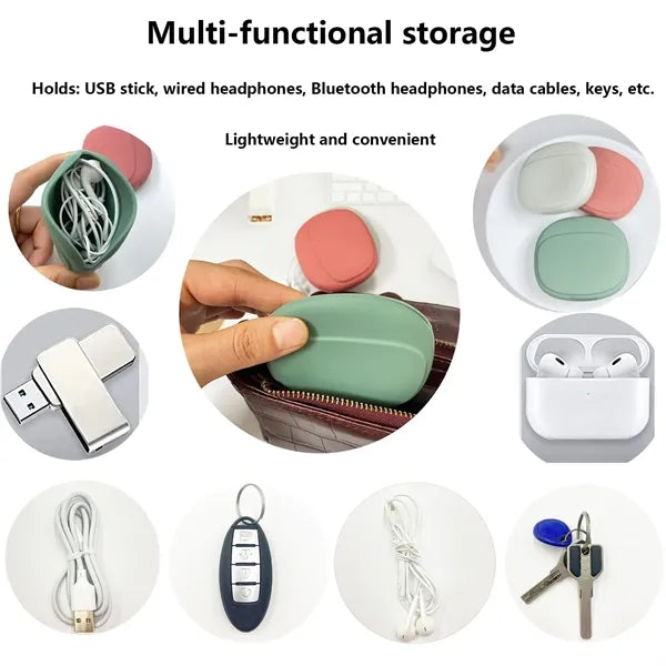 Silicone Earphone Storage Case