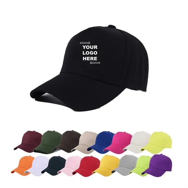 Cotton 5-Panel Baseball Cap