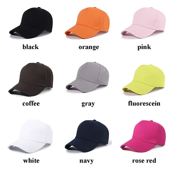 Cotton 5-Panel Baseball Cap