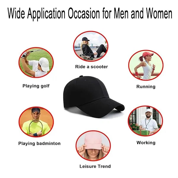 Cotton 5-Panel Baseball Cap