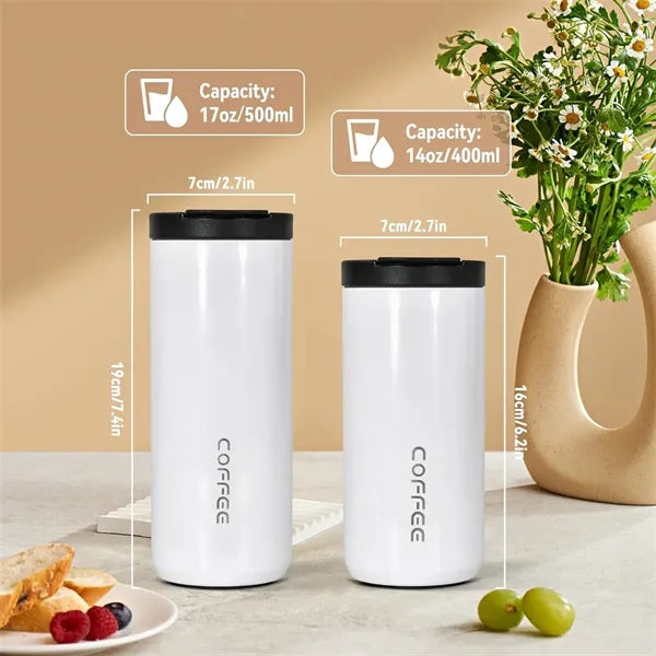 14oz Vacuum Insulated Thermal Coffee Mug