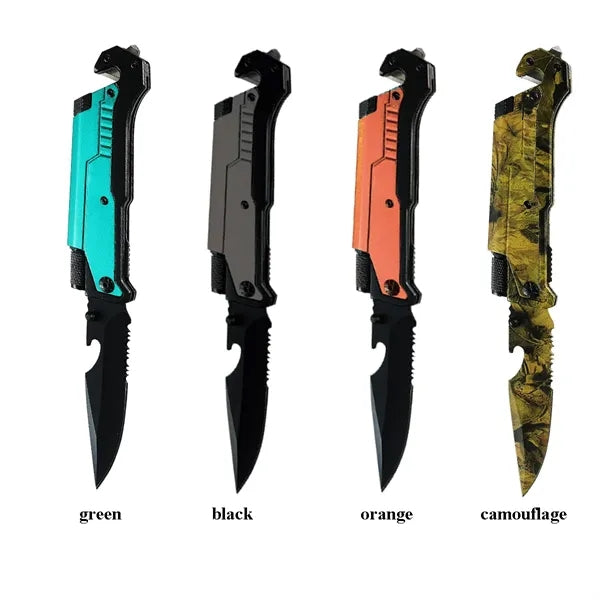6 In 1 Multifunctional Outdoor Folding Knife