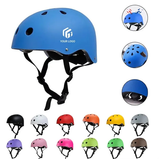 Multi-sport light safety outdoor skateboard cycling helmet