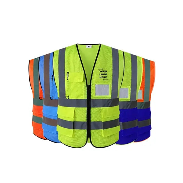 Safety Vests With Reflective Tape