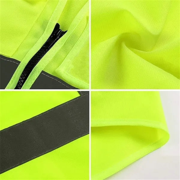Safety Vests With Reflective Tape