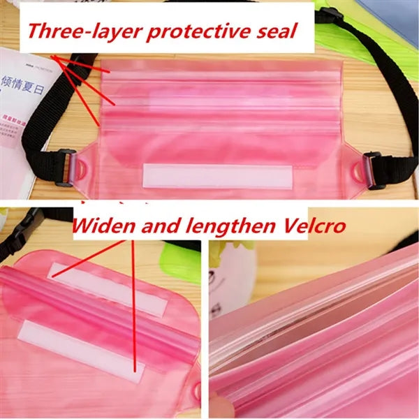 Transparent Waist Waterproof Bag