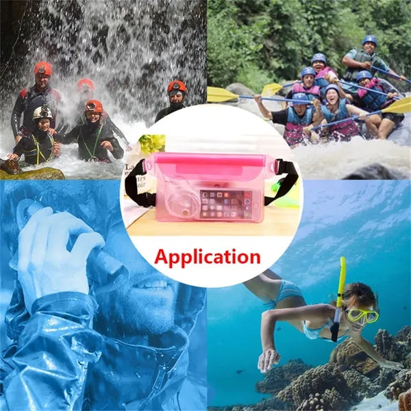 Transparent Waist Waterproof Bag