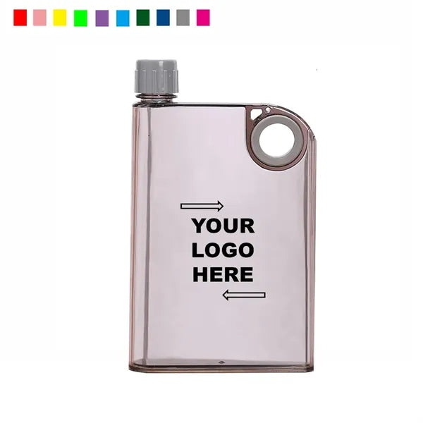 13oz A5 Portable Flat Water Bottle