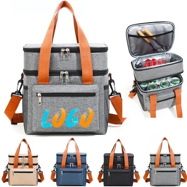 Double Deck Insulated Lunch Box