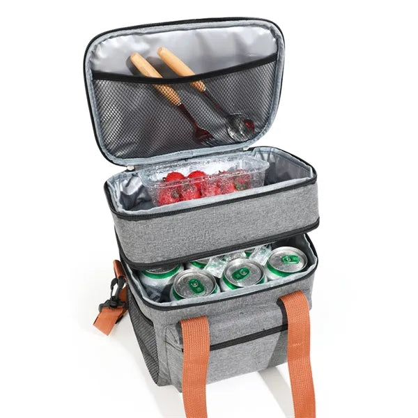 Double Deck Insulated Lunch Box