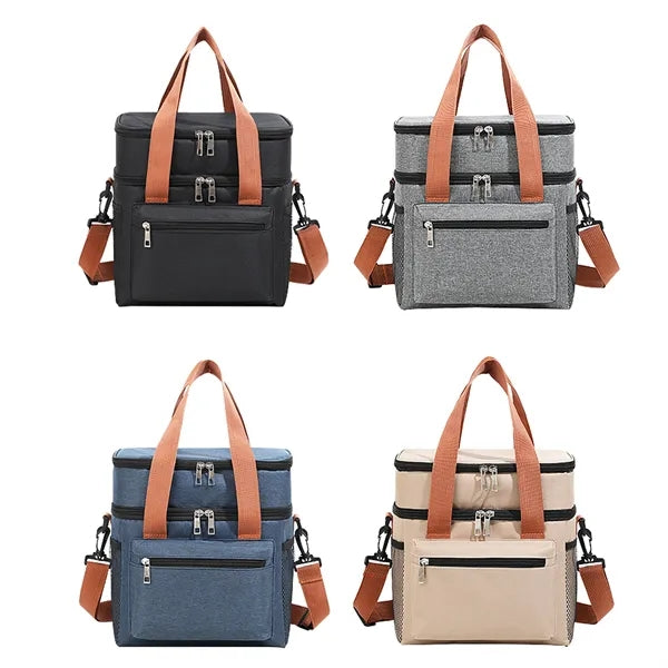 Double Deck Insulated Lunch Box