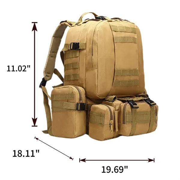 Outdoor Hiking Mountaineering Military Camp Bag