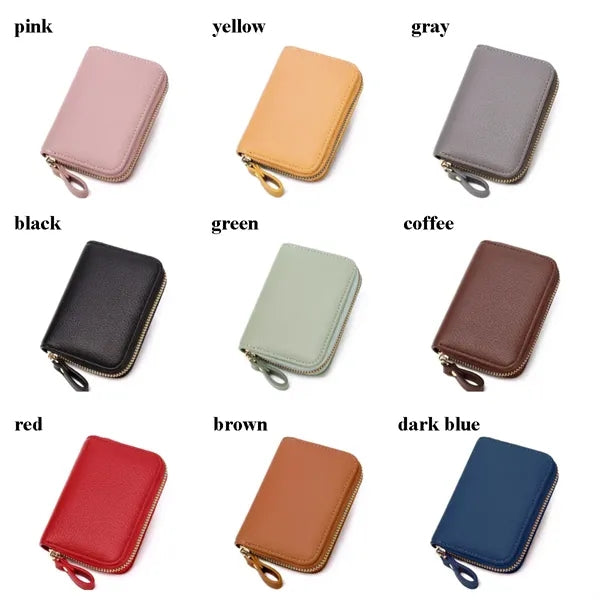11 Slots RFID Credit Card Holder Wallet