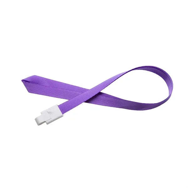 Polyester Neck Lanyard with Plastic Hook for ID Badge Holder
