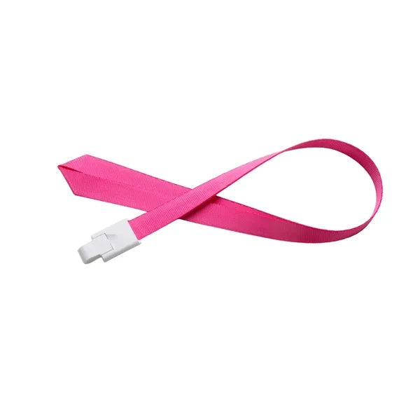 Polyester Neck Lanyard with Plastic Hook for ID Badge Holder
