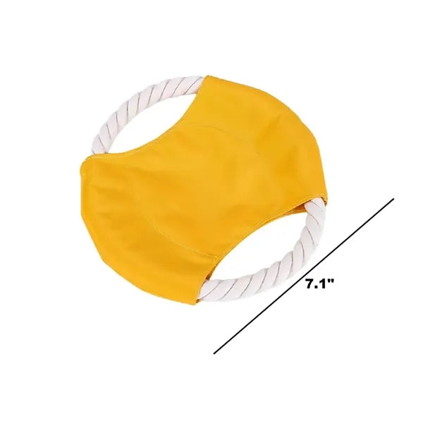 Cotton Rope Dog Flying Disc Outdoor Pet Training Saucer