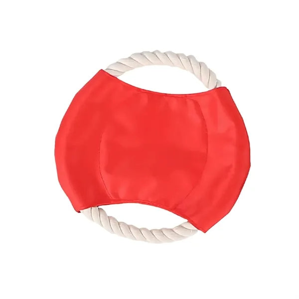 Cotton Rope Dog Flying Disc Outdoor Pet Training Saucer