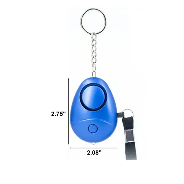 Personal Security Alarm Keychain with LED Lights