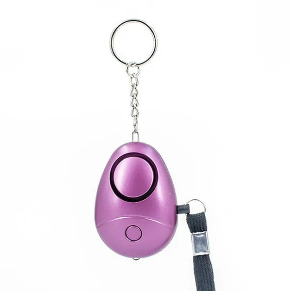 Personal Security Alarm Keychain with LED Lights