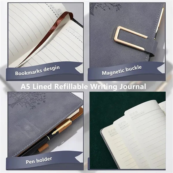 A5 Notebook With Magnetic Clasp