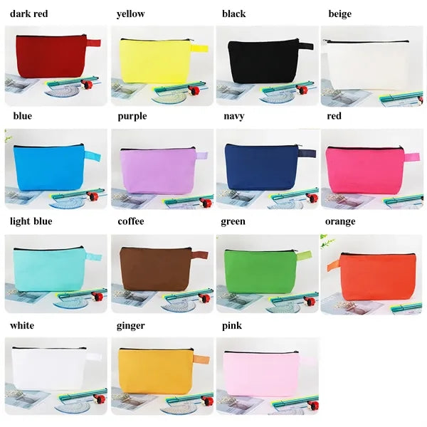 Canvas Zipper Pouch