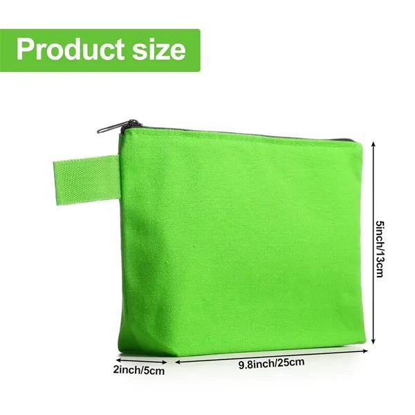 Canvas Zipper Pouch