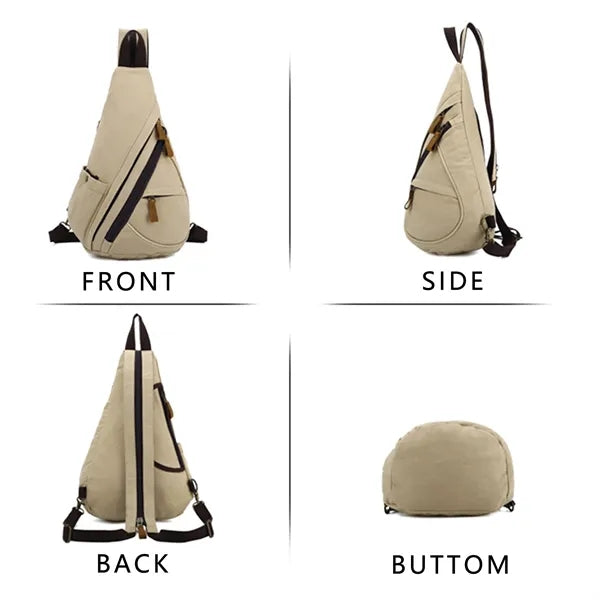 Canvas Travel Crossbody Bag