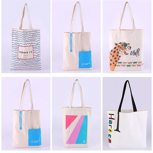 Full Color Cotton Canvas Tote