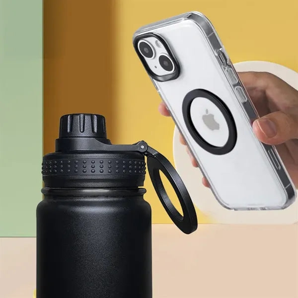 Water Bottle with Phone Holder