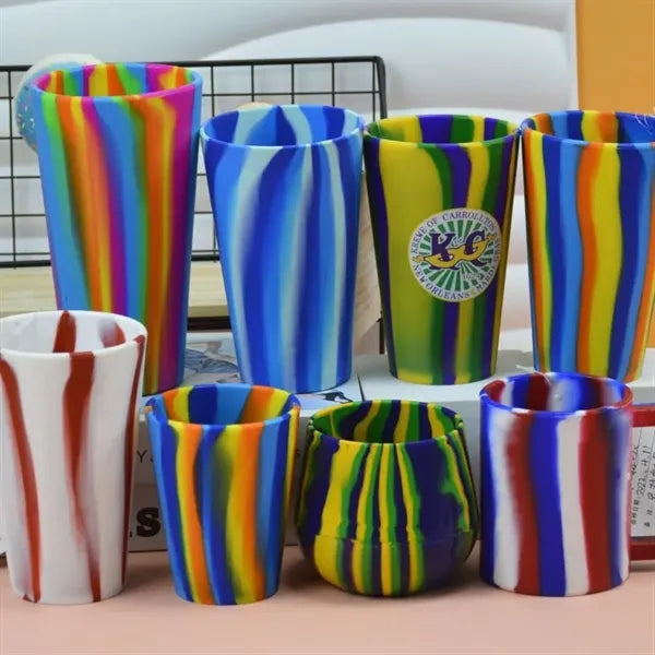 16oz Unbreakable Silicone Glasses