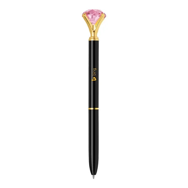 Rose Gemstone Ballpoint Pen