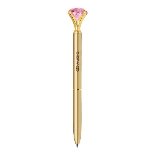 Rose Gemstone Ballpoint Pen