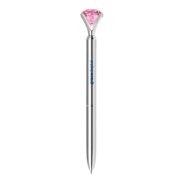 Rose Gemstone Ballpoint Pen