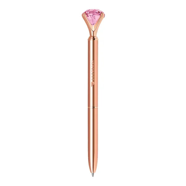 Rose Gemstone Ballpoint Pen