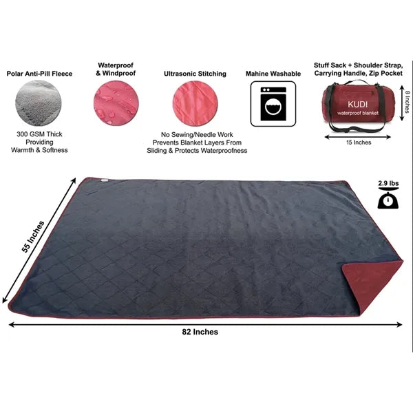 Outdoor Moisture Proof Waterproof Camping Blanket Picnic Mat