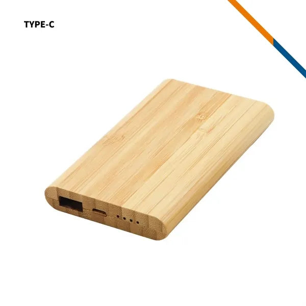 Achernar Bamboo Power Bank - 5000mAh