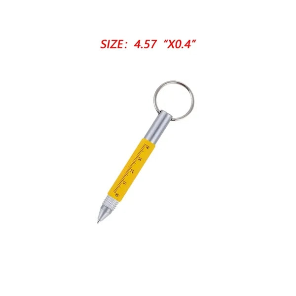 Outdoor Screwdriver Keychain Short Scale Touch Screen Pen