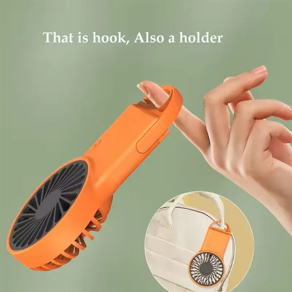 Mini Portable Fan with Hook