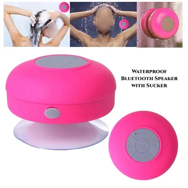 Waterproof Suction Cup Hands-Free Call Wireless Speaker