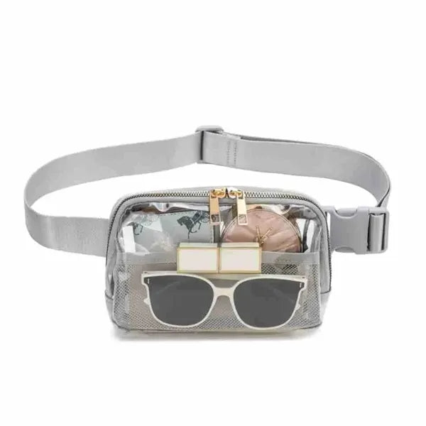 Clear Fanny Bag With Adjustable Shoulder Strap