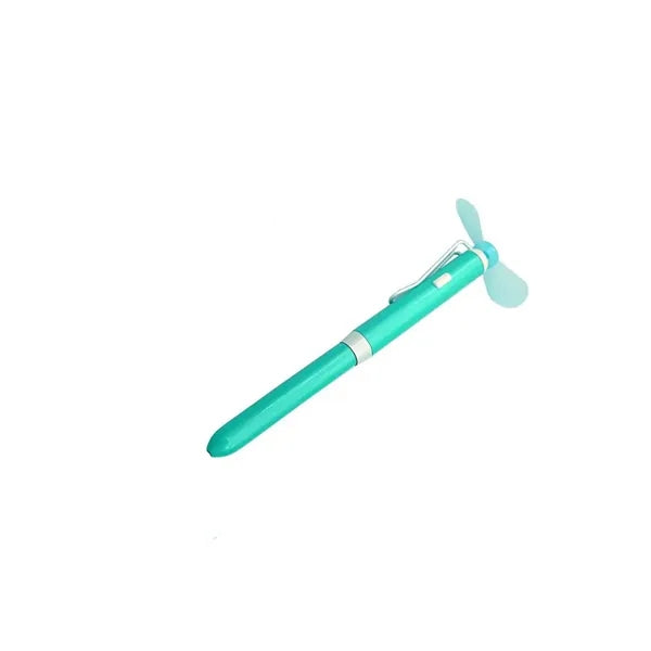 Mini Fan Electronic Metal Ballpoint Pen