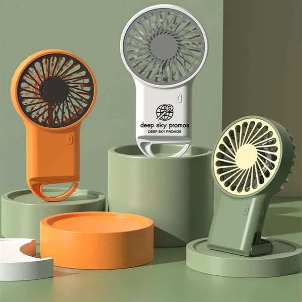 Stylish Handheld Fan for Outdoors & Trave