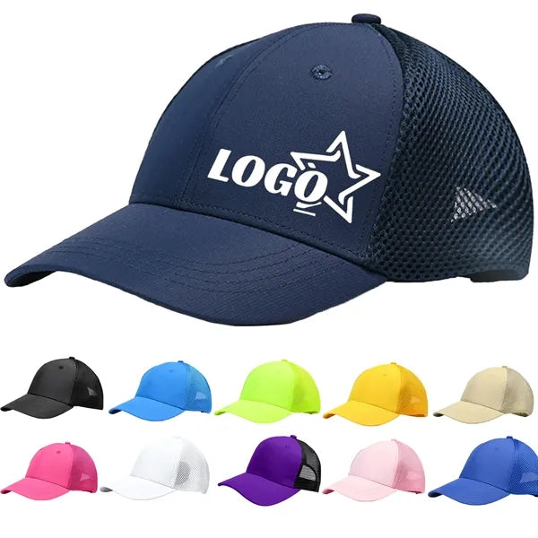 Twill Mesh Baseball Cap