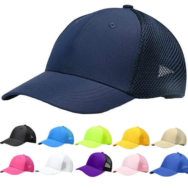 Twill Mesh Baseball Cap