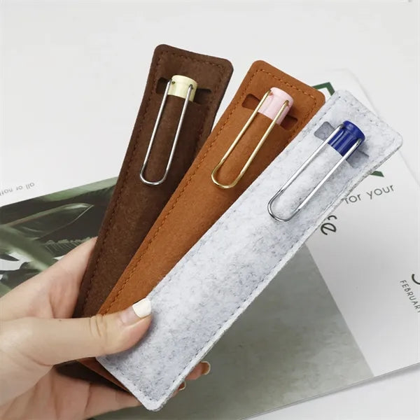 Felt Pen Sleeves Ballpoint Pouch Stationery