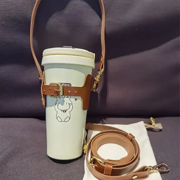 Water Bottle Bag With Shoulder Strap