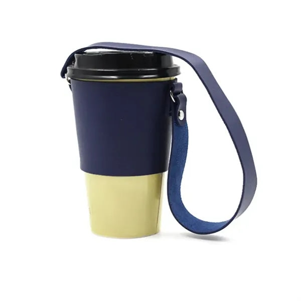 Leather Anti-scald Water Bottle Bag